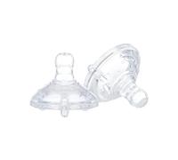 Nuby Medium Flow Anti Colic Bottle Teats 4 Pack