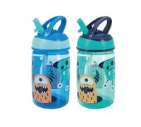 Nuby Mighty Swig Water Bottle - No Spill Active Toddler Sippy Cup | 360ml / 12oz | Carry Handle | Dishwasher and Microwave Safe | Suitable Beaker for