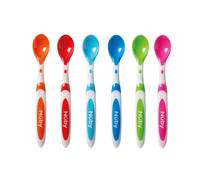 Nuby Muncheez Weaning Spoons, Pack of 6