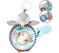 Nuby My First Soft Baby Book, Cuddly Penguin Plush Pram Toy, Sensory Story Book, Baby Toy 0-6 Months