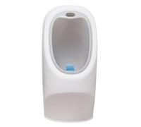 Nuby My Real Urinal Potty Training Toilet for Boys with Life-Like Flush Button & Sound for Toddlers & Kids, White