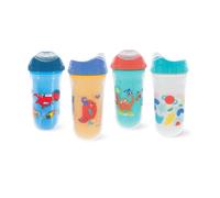 Nuby No-Spill 18 + Months, Insulated Cool Sippe, 270 ml