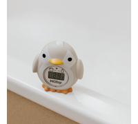 Nuby Penguin Baby Bath Thermometer - Digital Thermometer with Easy to Read Screen | BPA Free | Suit