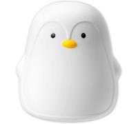 Nuby Penguin Baby Night Light, Rechargeable, Colour Changing Touch Night Light for Kids Bedside