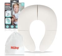 Nuby Portable Foldable Toilet Seat - Easy Potty Training | Anti-Slip | Carry Bag Included | Suitable from 18 Months