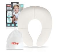 Nuby Portable Foldable Toilet Seat - Easy Potty Training | Anti-Slip | Carry Bag Included | Suitable from 18 Months