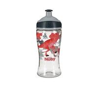 Nuby Printed Kids Pop Up Sipper Water Bottle - 12 oz
