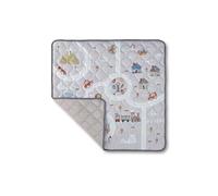 Nuby Quilted Baby Playmat - Padded Floormat with Anti Slip | Suitbale from Birth | Machine Washable | 127 x 127 cm (Animal Town)