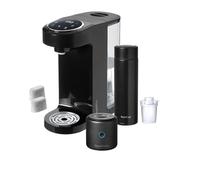 Nuby Rapid Formula Making Kit - Includes RapidCool, RapidSterilise & RapidHot - Instant Boiling Water | UV Steriliser | Portable Bottle Making Kit (Black)