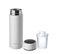 Nuby - RapidCool™ - Help Prepare The Perfect Infant Formula in just 2 Minutes - for Babies - Perfect for on The go - Includes Milk Powder Dispenser and Digital lid - White - 0+ Months