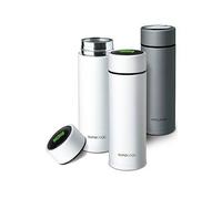 Nuby Rapidcool Kit (2 x Rapidcool Units, 1 x Flask, 2 x Milk Powder Dispensers), White/Grey White/Grey