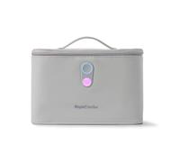 Nuby RapidSterilise Benchtop UV Baby Bottle Steriliser - 3 Minute Sterilising Cycle | Fast and Effective UV Electric Sterilising Solution | Kills 99.9% of Germs (Grey)