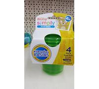 Nuby Simply 4 Pack Food & Lids BPA Free [ Assortment Colours ]