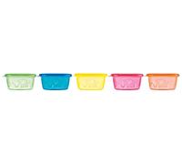 Nuby Snacks Bowl 300ml - Multicolor (Pack of 6)