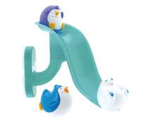Nuby Splash 'N Slide Penguin Slide Baby Bath Toy - Early Development | Easy to Assemble | Suitable from 18 Months