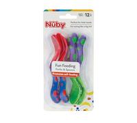 Nuby Spoons and Forks - 4 Count