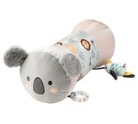 Nuby Animal Adventures Tummy Time Pillow - Sensory Toys | Baby-Safe Mirror | Suitable from Birth
