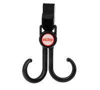 Nuby Stroller Double Hook - Adjustable Hook - Black