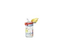 Nuby Super Straw Water Bottle - No Spill Active Toddler Sippy Cup | 360ml / 12oz | Carry Handle | Dishwasher Safe | Suitable Beaker for 12 Months Plus