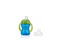 Nûby - Swirl Anti-drip Cup - 6 Months Blue