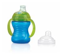 Nûby Swirl Spill Proof Mug, Blue - 6 m+