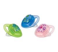Nûby Tritan Prism ID5756LOSM Orthodontic Dummy Silicone, +18 Months