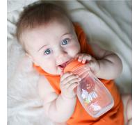 Nuby Tritan Wide Neck Non-Drip Bottles with Anti-Colic Air System: 9oz./ 270 Ml, 3 Pack, 0M+, Multi