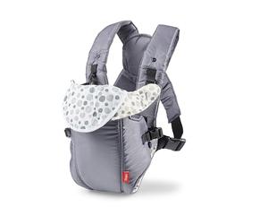 Nuby Two Way to Wear Baby Carrier, Lightweight & Adjustable, 0M+ | Front & Back Carry Positions with Adjustable Straps, Lightweight Compact & Easy Fit Design for Newborn Comfort On the Go