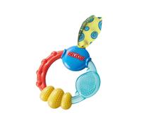 Nuby Wacky Teething Ring Teether 1 Count (Pack of 1),Yellow