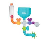 Nuby Wacky Water Works Easy to Assemble Suction Cups Stick Toy to Bath Time Play