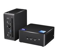NUC 14 Pro AI Mini PC, Ultra 7 155H (16C/22T, Up to 4.8GHz) Mini Computer, 32GB DDR5 Ram & 1TB PCIe 4.0 SSD Desktop Computer Intel Arc Gpu/AI GC/AI Boost/AI Ready/BT5.3/WiFi 6E/8K/Win 11 Pro