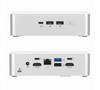 NUC 15 Pro+ NUC15CRSU5 Elegant Mini PC with Intel Core Ultra 5 225H Processor, Arc Graphics, Dual HDMI, Thunderbolt 4 | Ideal for Work, Gaming & Creativity (16GB RAM+512GB SSD)