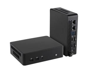 NUC 16 Pro Mini PC NUC16GDKU7, Intel Core Ultra 7 356H Processor, Wi-Fi 7, Bluetooth 6.0, Dual 2.5G LAN, Thunderbolt 4, Black, 144mm x 117mm x 42mm(64GB RAM+1TB SSD)