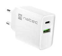 NUC-2061 power supply: pulse plug 5-12VDC 3A 20W 83x43x27mm white NATEC