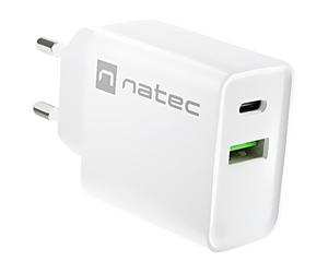 NUC-2061 power supply: pulse plug 5-12VDC 3A 20W 83x43x27mm white NATEC