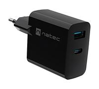 NUC-2143 Power Supply: Pulse Plug 5-20VDC 3A 45W 90x51x29mm Black NATEC