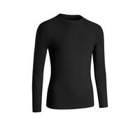 NuCamper Boys Base Layer Tops, Boys' Long Sleeve Compression Shirt, Breathable and Moisture Wicking, Lightweight Workout Athletic Kid Undershirt Tights for Football Sports Running Baseball Soccer Gym