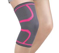 NuCamper Knee Support Brace Compression Sleeve for Women and Men，Knee Brace for Knee Pain, Meniscus Tear, Arthritis, Joint Pain Relief, Injury Recovery, Running, Work Out, Sports, Basketball, Gym