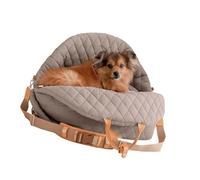 Nucelit 1 Multifunctional Dog Carrier with Anti-Slip Base, Rings & Storage Pouches for Travel, Home Use Anxieties Relief Pet Carriers