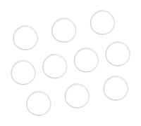 Nucelit 10Pcs Water Bottle Gaskets Silicone Cup Lid Seals Tumblers Seals for Insulated Metal Steel Tumblers Sealing