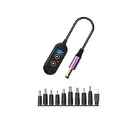 Nucelit 140W Type C to DC5525 5521 Converter Cable PD140W for Multiple Electronics and Chargers Voltages Type C Power Adapter Cable Laptops Tablets and Digital Devices