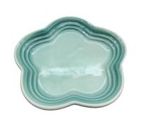 Nucelit 14cm Ceramics Fruit with Elegant Blossoms Pattern Sturdy Serving Dishes Great for Breakfast Appetizers and Snacking Parties