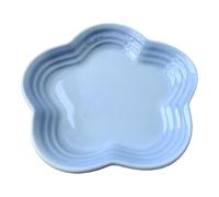 Nucelit 14cm Ceramics Fruit with Elegant Blossoms Pattern Sturdy Serving Dishes Great for Breakfast Appetizers and Snacking Parties