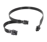Nucelit 18AWG PCIE PSUs Cable 6Pin to Two 8Pin 6+2Pin Splitter Connector for V700 V1000 Graphics Card Module Cable Modular Power Supply Pcie Power Supply Stable