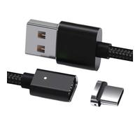 Nucelit 1M / 2M USB a to Type C Charging Cable with Quick Connection and Stable Data Transfer Function Type C MagneticS Cable