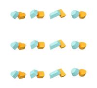 Nucelit 24 Count Efficient Silicone Cupcake Holders Sturdy Party Baking Supplies for Kids and Adult Baking Heart Shape Cupcake Liners