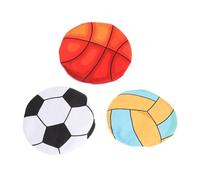 Nucelit 3PCS Filled Catmint Crinkle Toy Cute Cuddling Playing Toy Plush Round Plush Crinkle Indoor Interactive Playing Interactive for Indoor When Not Best for Boring for Kitten Chasing