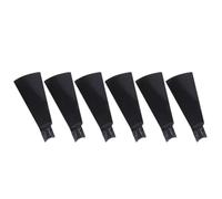 Nucelit 6Pcs ABS Fan for 30W E27 Fan Light Replacement Small Ceiling Light for Bedroom Living Room Accessories