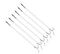 Nucelit 6Pcs Tied Boilie Baits Hook Link Tied Fishing Tackle Accessories Professional High Carbon Steel Hook