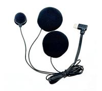 Nucelit Advanced Helmet Communication Headsets Microphone for Full Face Helmets USB Type C Noise Reductions Motorcycle Headsets